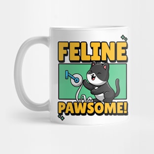 Feline Pawsome Mug
